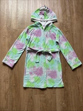 Member’s Mark Kids Multicolor Hooded Mermaid Swim Coverup Size Small (6/7)